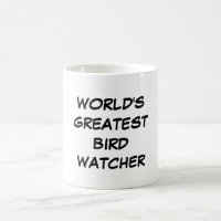 "Taza del vigilante del pájaro más grande del