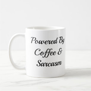 Taza De Café Taza Divertida con la Leyenda 'Funciono con Café y