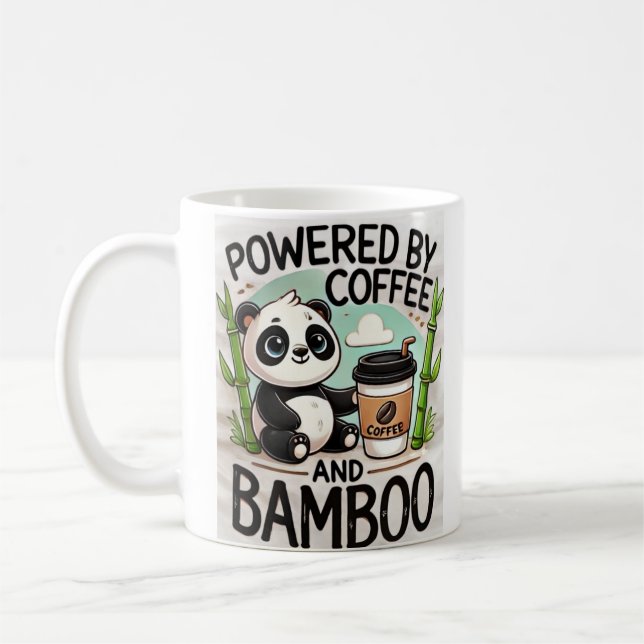 Taza de café - Taza divertida de panda   (Izquierda)