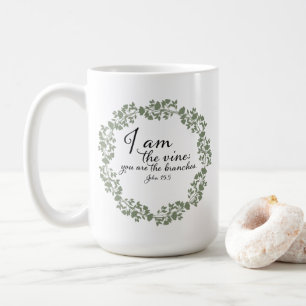 Taza De Café Taza: Escritura: Soy el Vino