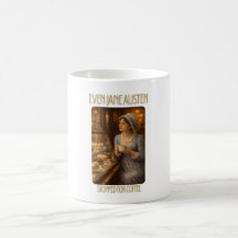 Taza Even Jane Austen Se Detuvo Para Café