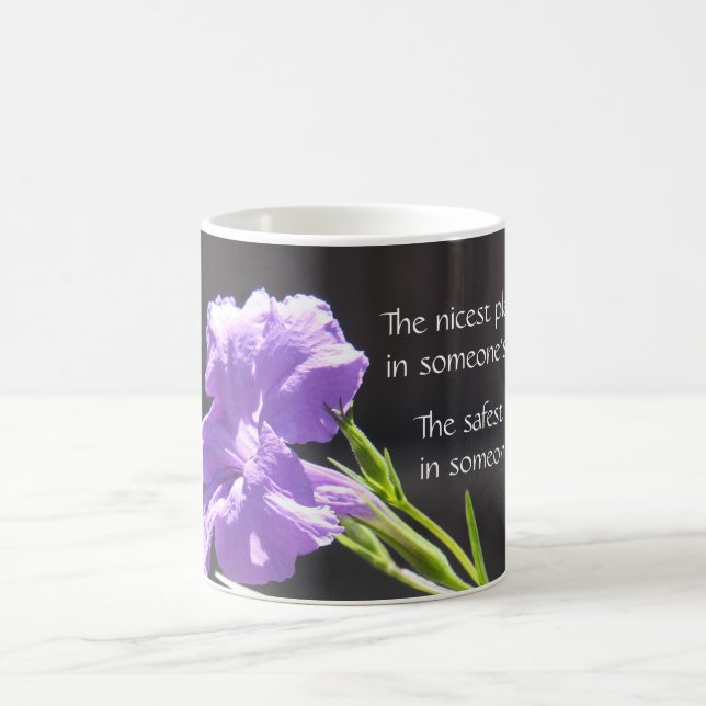 Taza De Café ¡Taza floral, sorprendiendo para ser en alguien (Centro)