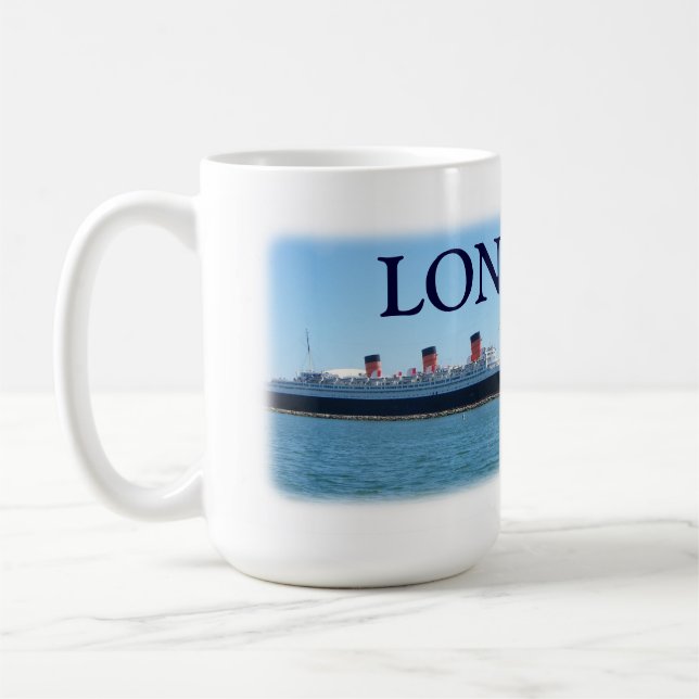 Taza De Café ¡Taza fresca de Long Beach! (Izquierda)