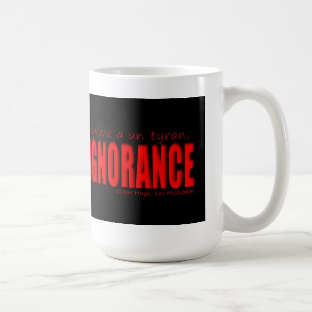 Taza De Café Taza: Ignorancia (Derecha)