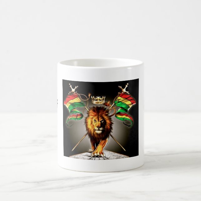 Taza De Café Taza-León del Judah-Rey de reyes (Centro)