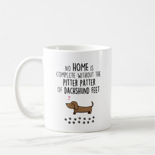 Taza De Café Taza linda del té del café del Dachshund