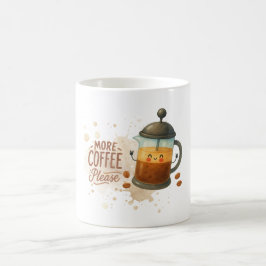 Taza De Café Taza Más Café Por Favor