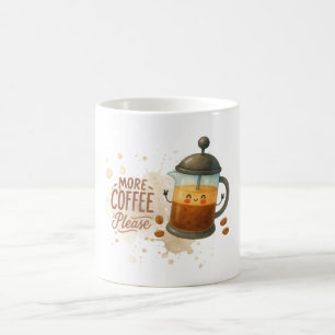 Taza De Café Taza Más Café Por Favor