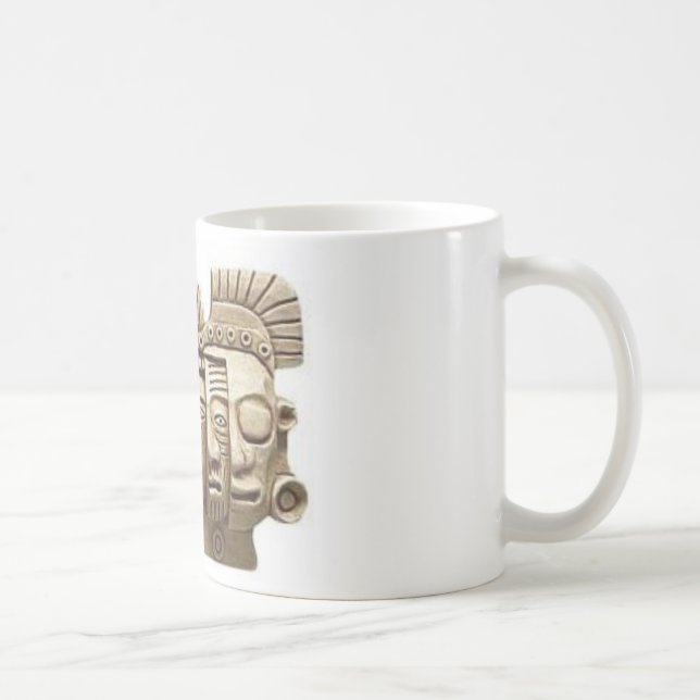 Taza De Café Taza: Máscara azteca (Derecha)