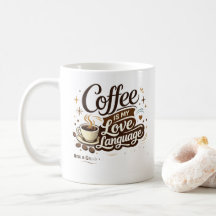Taza Mi Idioma del Amor es Café