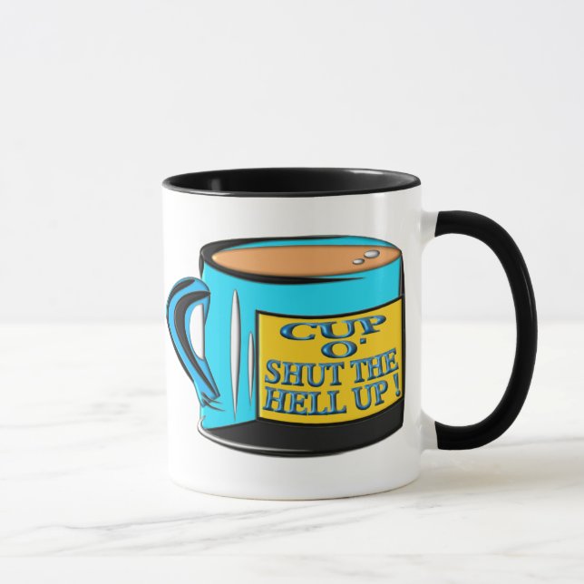Taza de café - taza O encierrado (Derecha)