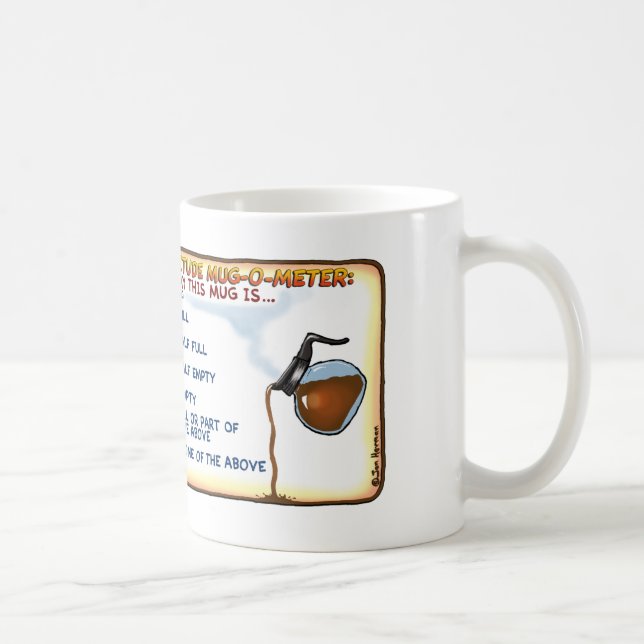 Taza De Café Taza-o-Metro de la actitud (Derecha)