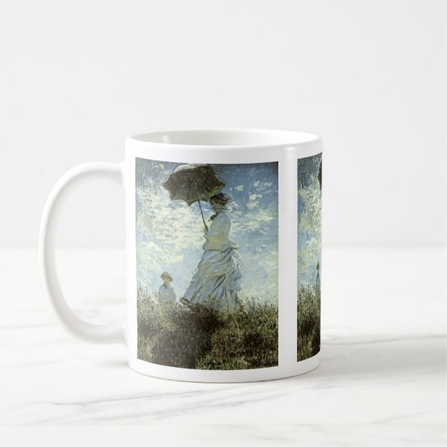 Taza De Café Taza: Parasol de Monet (Izquierda)