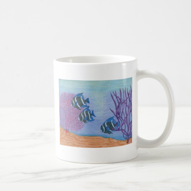 Taza De Café Taza: Pescados del ángel (Derecha)