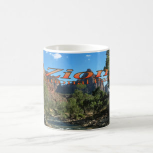 Taza De Café Taza: Río y vigilante de la Virgen (clásicos)