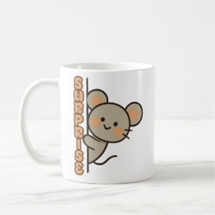 Taza De Café Taza Sorpresa Ratón Adorable Mug Kawaii Café