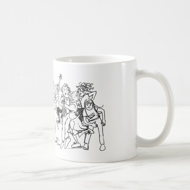 Taza De Café Taza: Tontos del baile (Derecha)