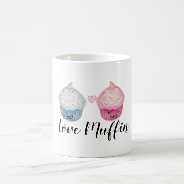 Taza De Café Taza-Tortas del mollete del amor (Centro)