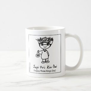 Taza De Café Taza, tres reyes felices Day