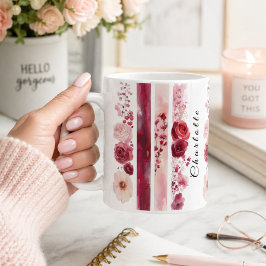 Taza De Café TazaDeFloresSilvestresPersonalizadas