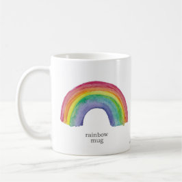 Taza De Café tazón arcoiris pintado/gaélico escocés de hielo