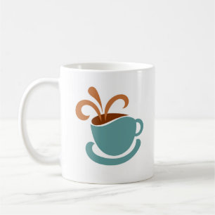 Taza De Café tazón de café azul