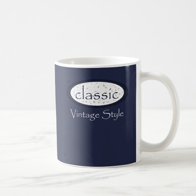 Taza De Café tazón de café clásico de dos tonos (Derecha)