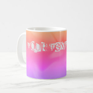 Taza De Café tazón de café con diseño de manchas de colores