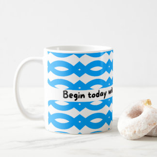 Taza De Café tazón de café con tema de agradecimiento inspirado
