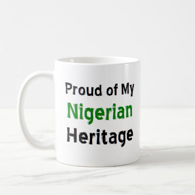 Taza De Café tazón de café de herencia nigeriana (Izquierda)
