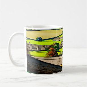 Taza De Café tazón de café de la aldea de uk