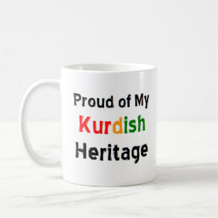 Taza De Café tazón de café de la herencia kurda