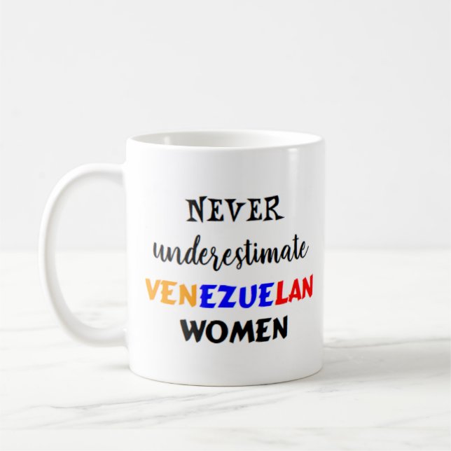 Taza De Café tazón de café de mujeres venezolanas (Izquierda)