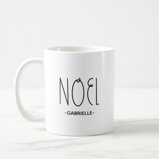 Taza De Café tazón de café de noel (Izquierda)