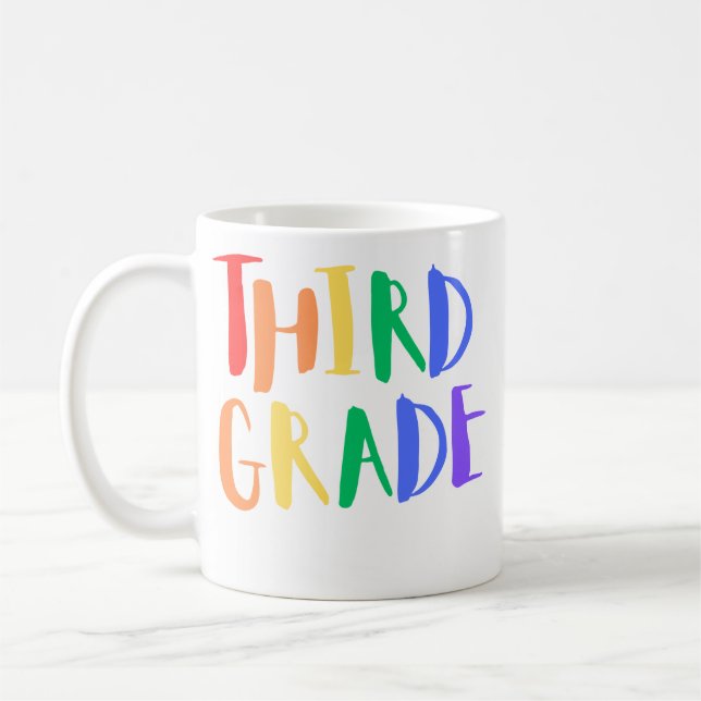 Taza De Café tazón de café de tercer grado del profesor (Izquierda)