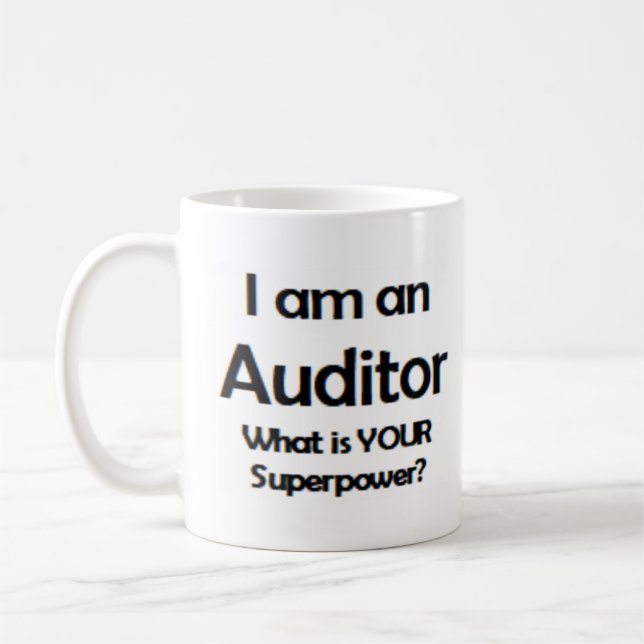 Taza De Café tazón de café del auditor (Izquierda)