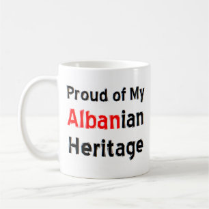Taza De Café tazón de café del patrimonio albanés