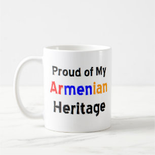 Taza De Café tazón de café del patrimonio armenio