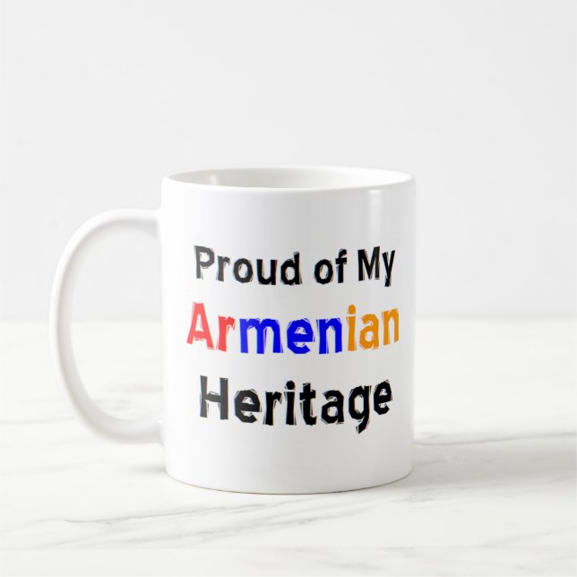 Taza De Café tazón de café del patrimonio armenio (Izquierda)