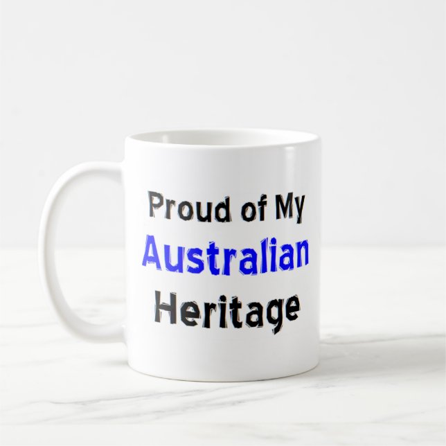 Taza De Café tazón de café del patrimonio australiano (Izquierda)