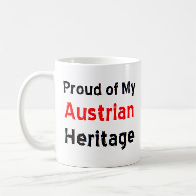 Taza De Café tazón de café del patrimonio austriaco (Izquierda)