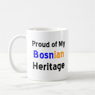 Taza De Café tazón de café del patrimonio bosnio