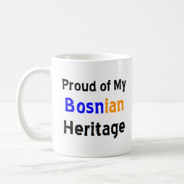 Taza De Café tazón de café del patrimonio bosnio (Izquierda)