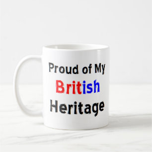 Taza De Café tazón de café del patrimonio británico