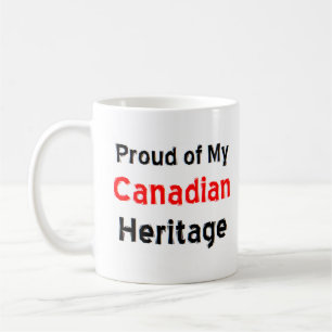 Taza De Café tazón de café del patrimonio canadiense