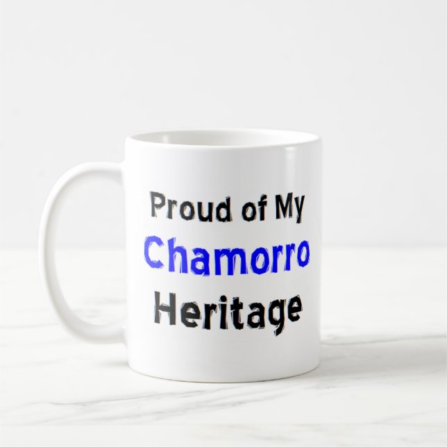 Taza De Café tazón de café del patrimonio chamorro (Izquierda)