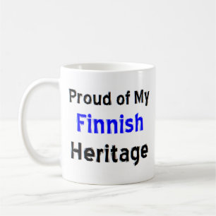 Taza De Café tazón de café del patrimonio finlandés