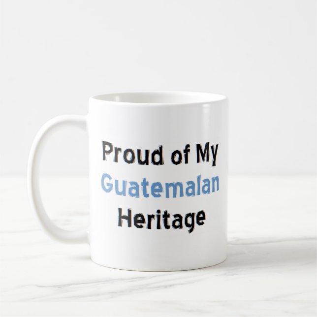 Taza De Café tazón de café del patrimonio guatemalteco (Izquierda)