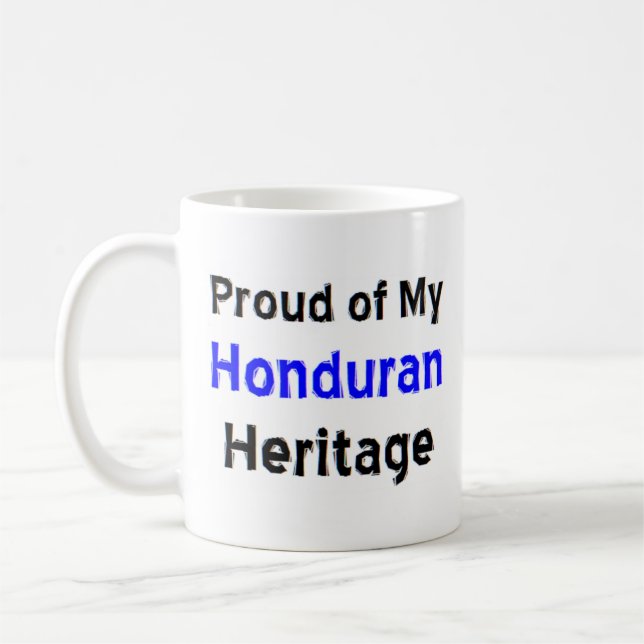 Taza De Café tazón de café del patrimonio hondureño (Izquierda)