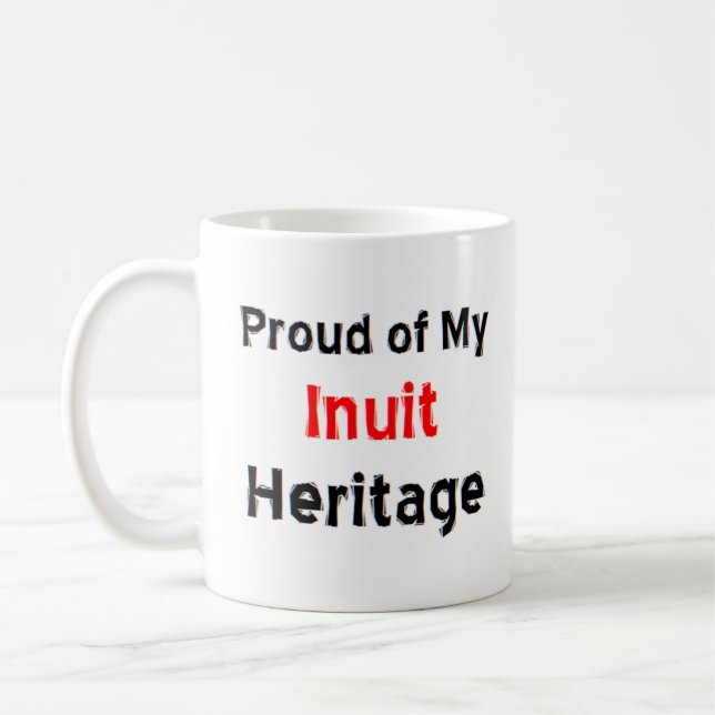 Taza De Café tazón de café del patrimonio inuit (Izquierda)